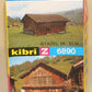 Kibri B-6890 Z Scale Barn New/Old Stock West Germany Building Kit