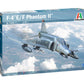 Italeri 1448 1:72 F4™E/F Phantom II™ Fighter Military Aircraft Plane Model Kit