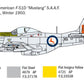 Italeri 1452 1:72 North American F-51D Mustang War Military Aircraft Plane Kit