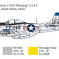Italeri 1452 1:72 North American F-51D Mustang War Military Aircraft Plane Kit