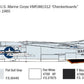 Italeri 1456 1:72 F-8E Crusader Fighter Military Aircraft Plane Model Kit