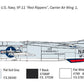Italeri 1456 1:72 F-8E Crusader Fighter Military Aircraft Plane Model Kit