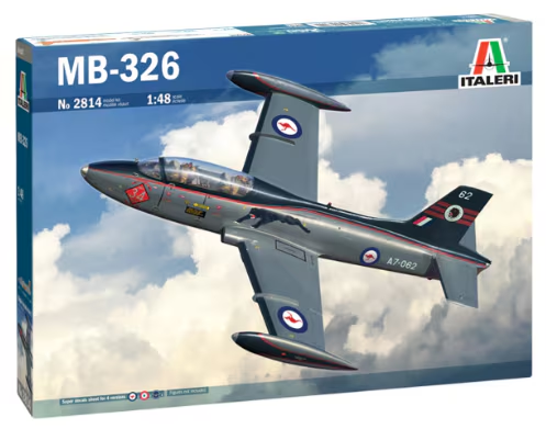 Italeri 2814 1:48 MB-326 Military Aircraft Plane Model Kit