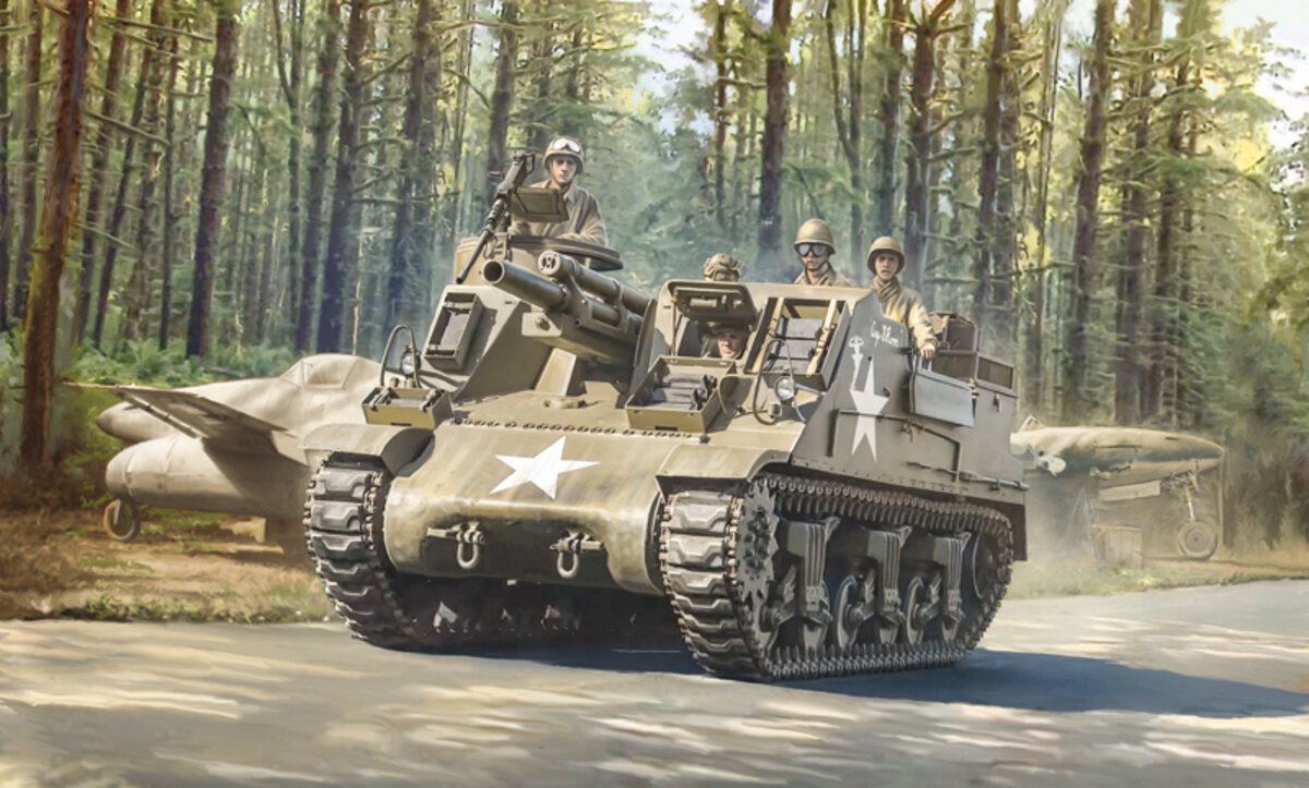 Italeri 6580 1:35 M7 Priest Military Vehicle Model Kit