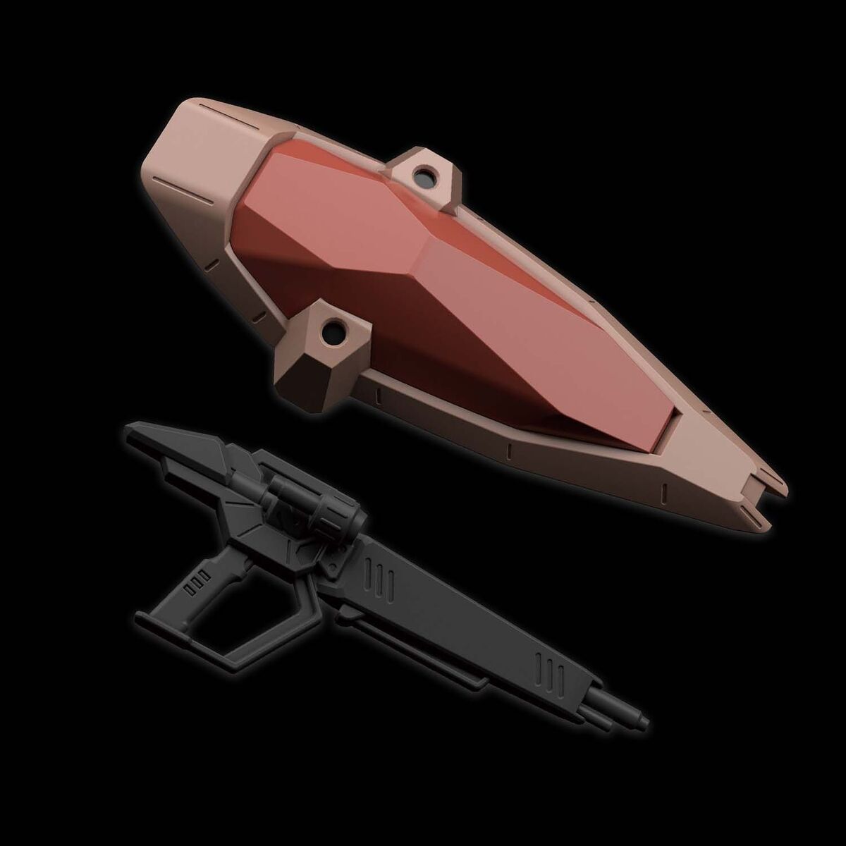 Bandai 2509134 1:144 HGUC #233 Me02R-F01 Messer Type F01 Plastic Model Kit