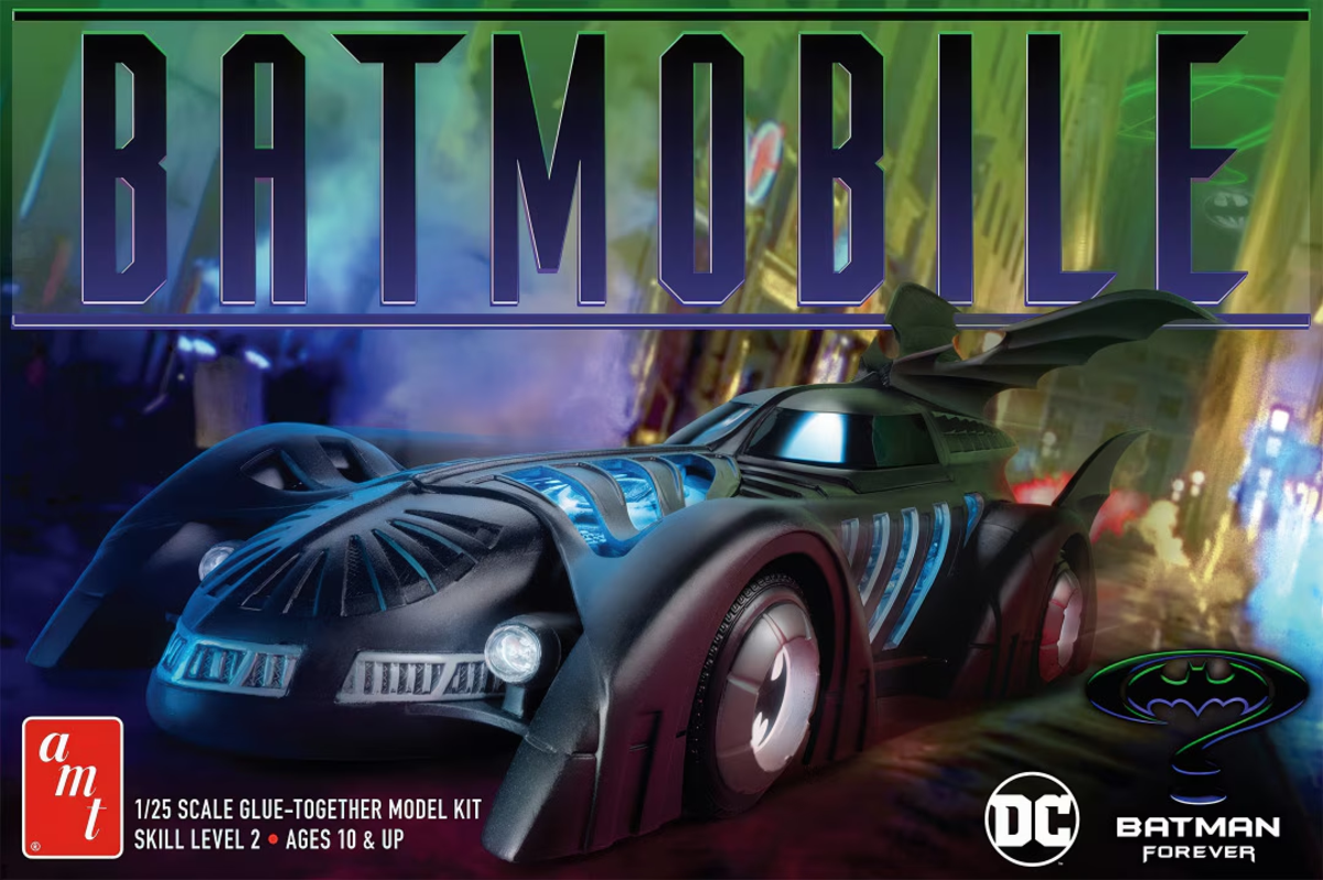 AMT 1240 1:25 Batman Forever Batmobile Glue-Together Plastic Model Kit