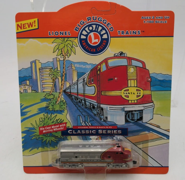 Lionel 95001 1:160 Scale Classic Series Big Rugged Sante Fe Engine Diecast