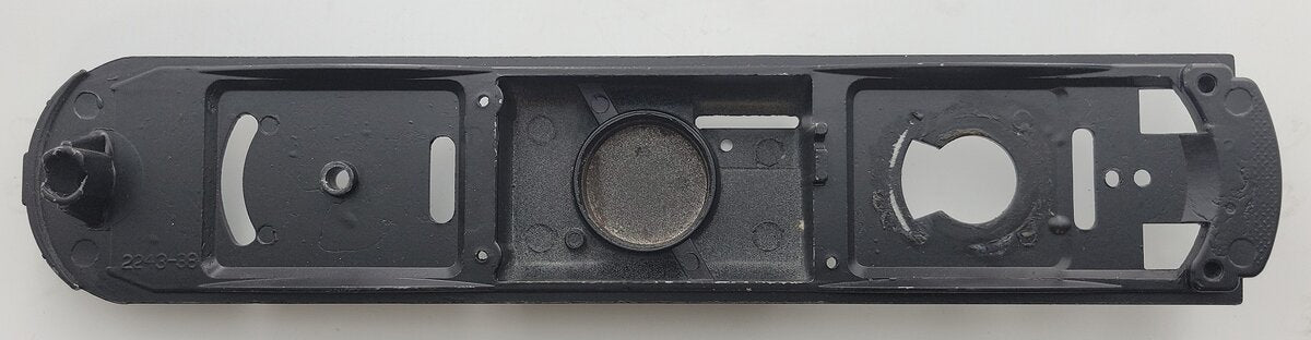 Lionel 2243-38B Repainted Black Cast Single Motor Diesel Frame with Steps