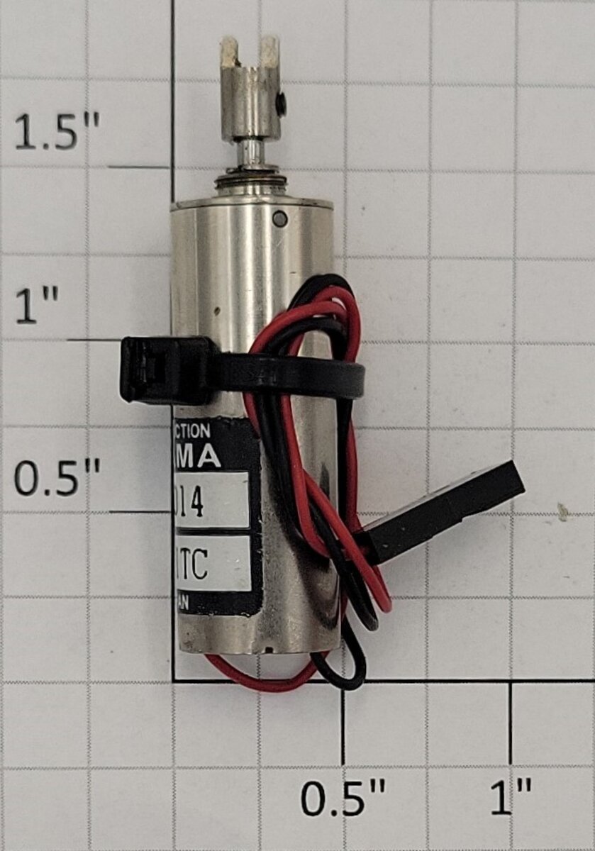 Sayama 12G-2014 12-Volt DC Micro Reduction Gearhead Can Motor with Coupler