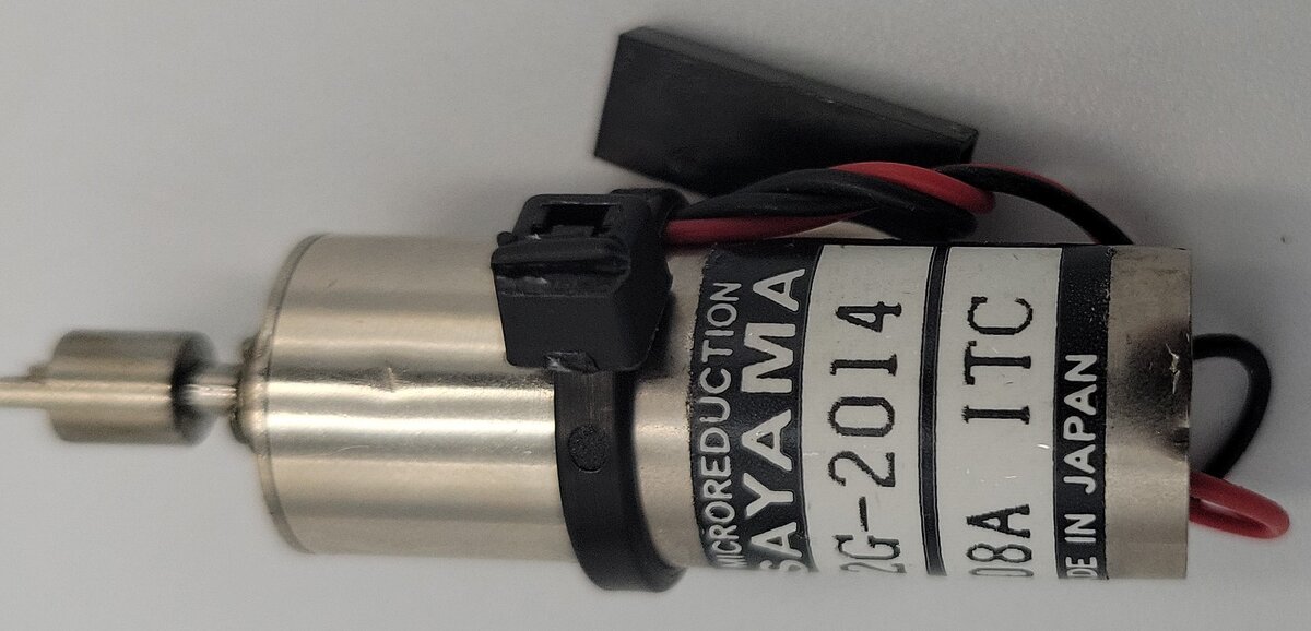 Sayama 12G-2014 12-Volt DC Micro Reduction Gearhead Can Motor with Coupler