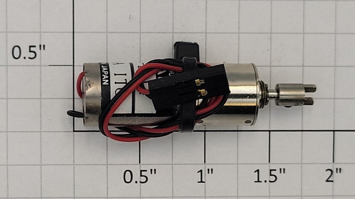 Sayama 12G-2014 12-Volt DC Micro Reduction Gearhead Can Motor with Coupler