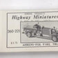 Highway Miniatures 360-221 HO Ahrens-Fox Fire Truck Kit