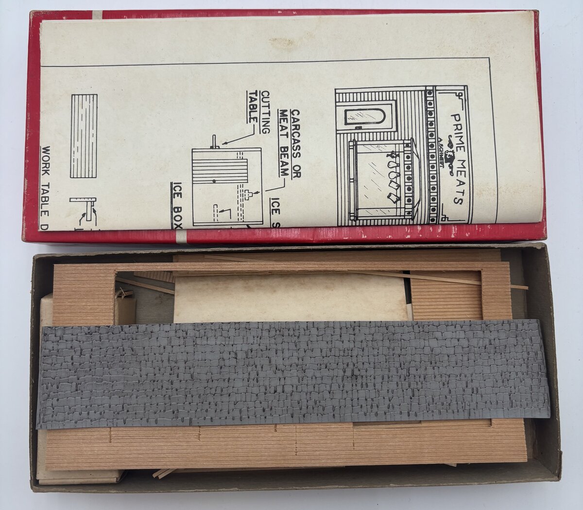 Dyna-Model HO Butcher Shop Building Kit