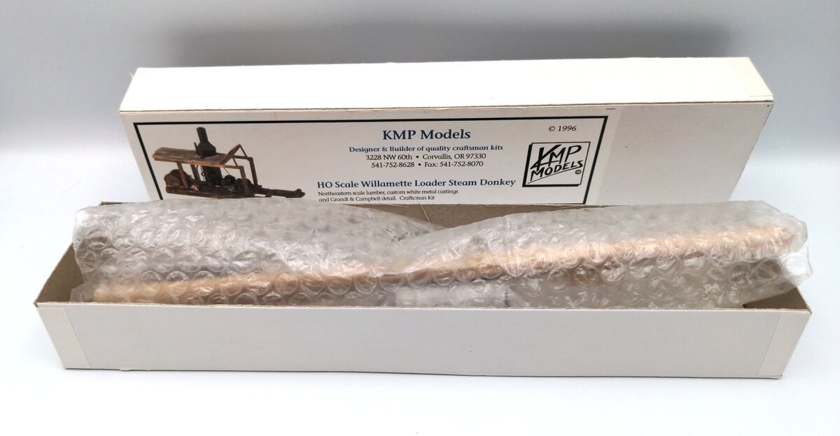 KMP Models HO Willamette Yarder Loader Steam Donkey Craftsman Kit