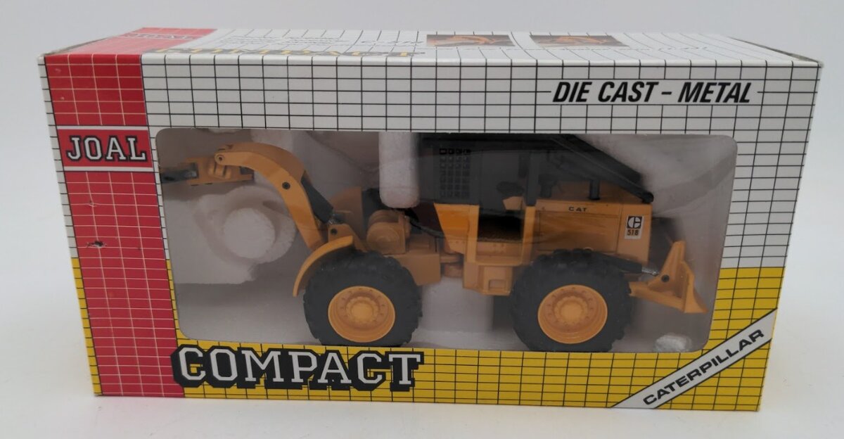 Joal Compact 226 1:43 Scale Caterpillar C-518 Grapple Skidder Tractor Forestal