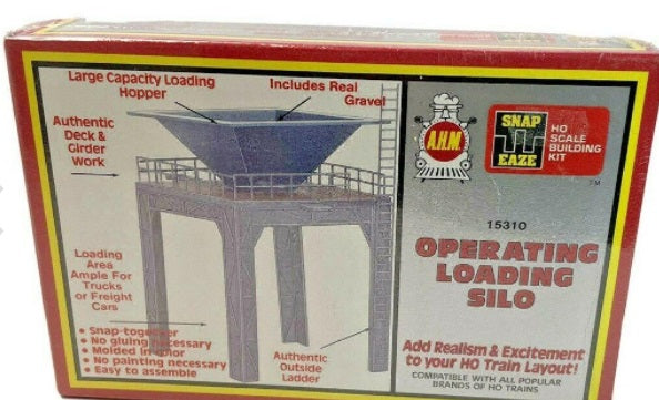 AHM 15310 HO Operating Loading Silo Kit