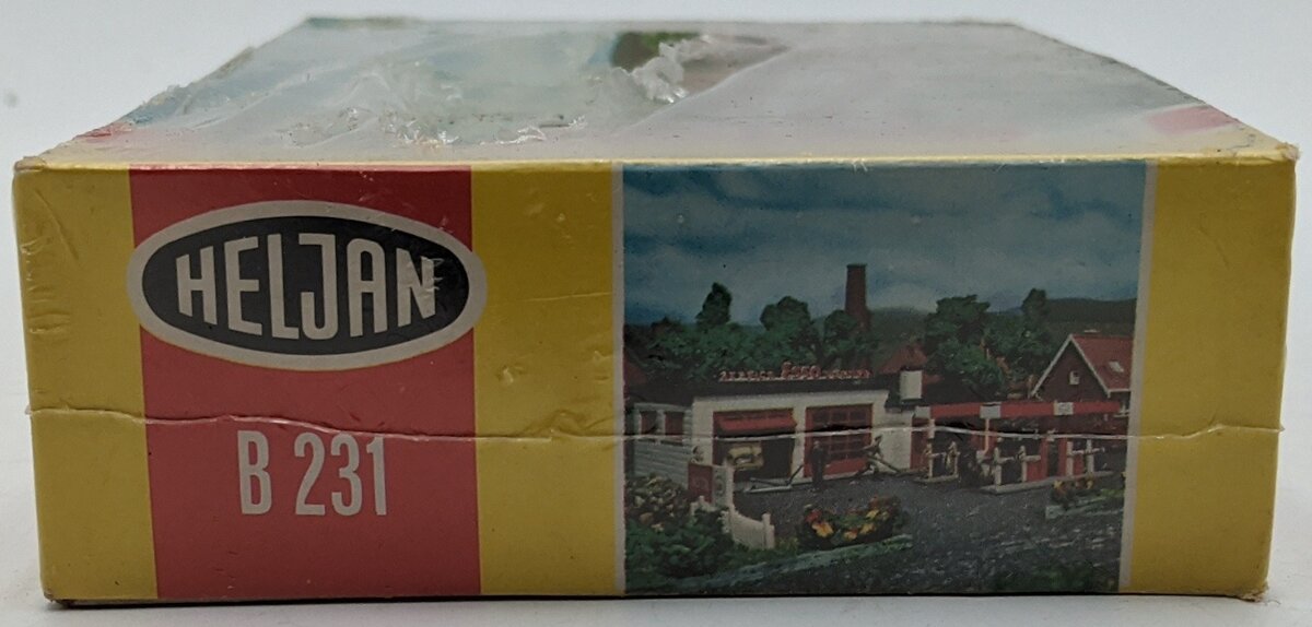 Heljan B231 HO Esso Service Station Building Kit