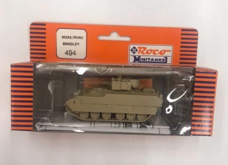 Roco 494 1:87 MiniTanks M2A2/M2A2 Bradley Tank Plastic Kit