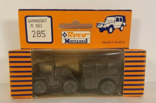 Roco 285 1:87 MiniTanks LKW 1.25 Ton M561 Gama Goat
