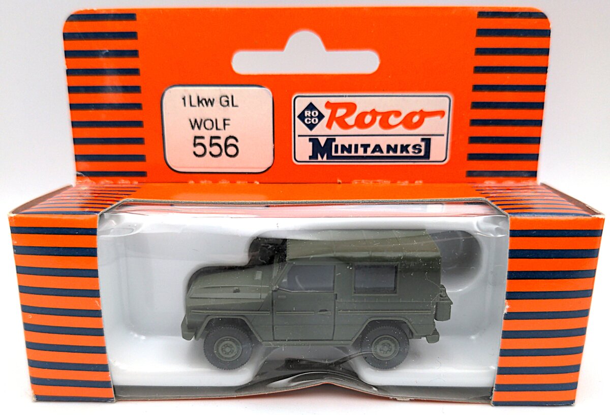 Roco 556 1:87 MiniTanks 1LWK GL Wolf Military Vehicle