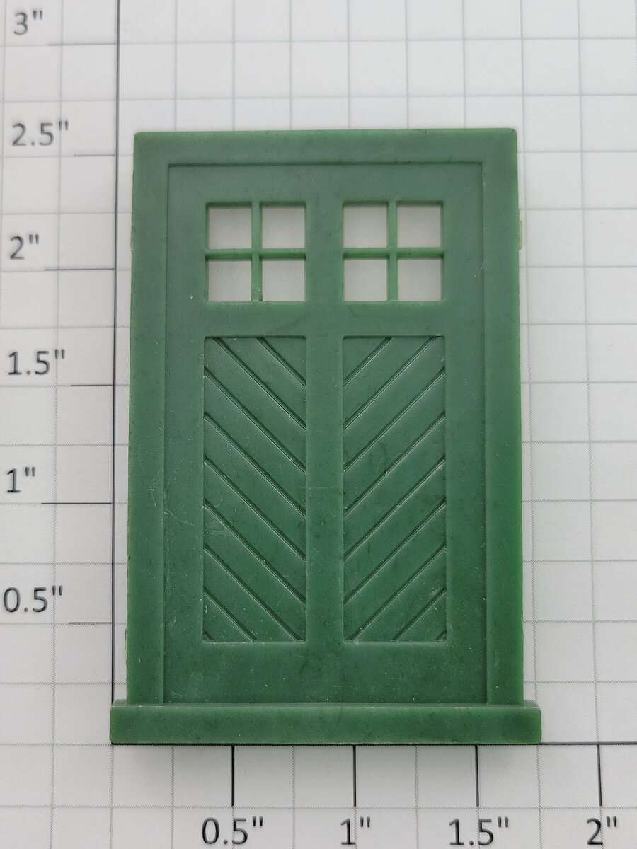 Lionel 132-15A Green Freight Door with Glass