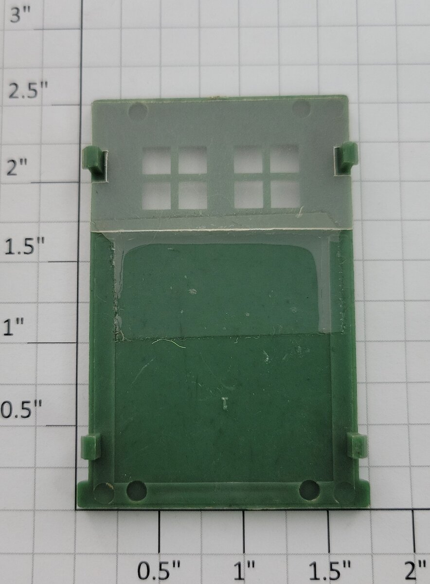 Lionel 132-15A Green Freight Door with Glass