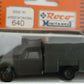 Roco 640 HO Scale Minitanks Dodge MIT Werdstattaufbau Military Truck