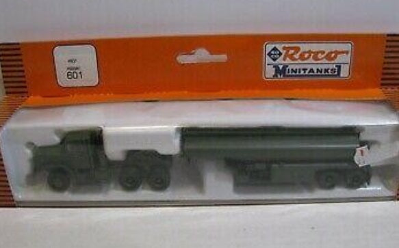 Roco 601 HO MiniTanks M931 M969A1 5000 Gallon Fuel Trailer