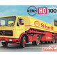 Kibri B-10060 HO Wackenhut Mercedes Benz Shell Oil Tanker Model Kit