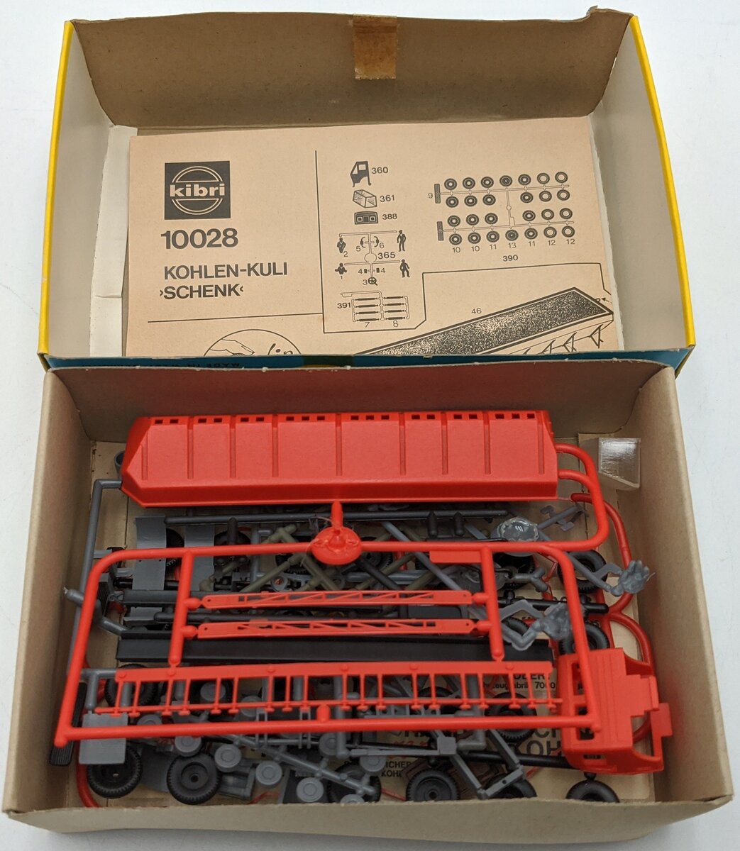 Kibri B-10028 HO Schenk Mercedes Banz Raab Karsher Dump Truck
