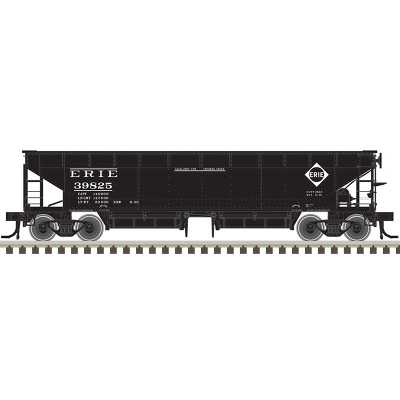 Atlas 20006802 HO Erie 70-Ton Hart Ballast Car #39825