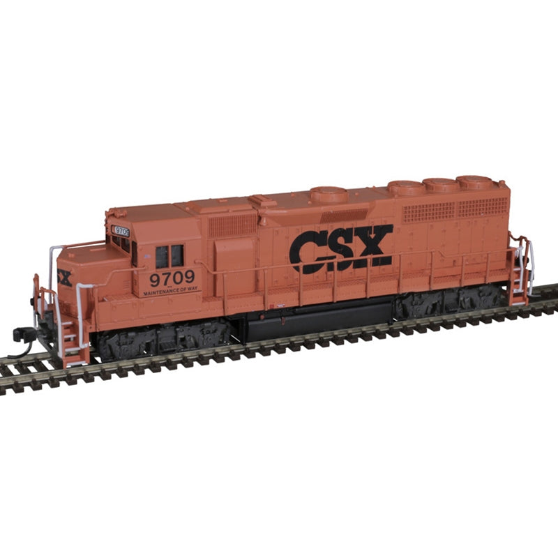 Atlas 40005278 N CSX MOW GP-40 Diesel Locomotive with DCC & Sound #9709