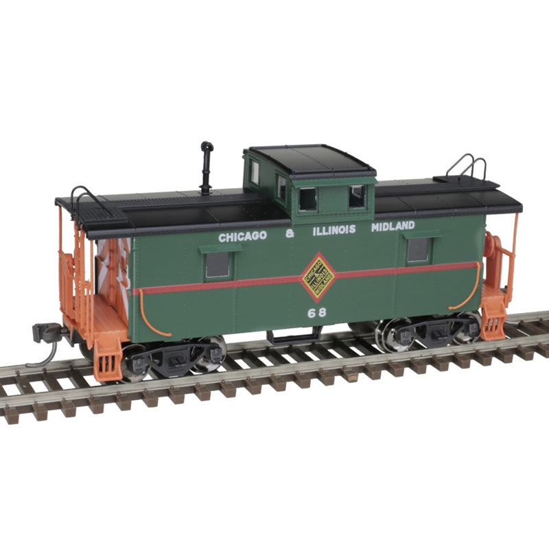 Atlas 20006756 HO Chicago & Illinois Midland Trainman Cupola Caboose #68