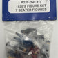 USA Trains R320 G 1920's Passenger Seated Figure Set #1 (Set of 7)