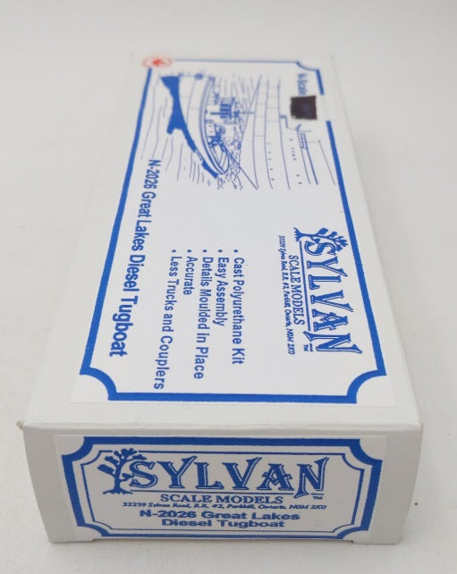 Sylvan Scale Models N-2026 N Great Lakes Diesel Tug Boat Kit