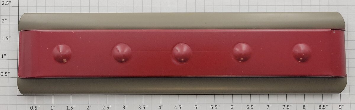 Ives 129-132 O Gauge Prewar Passenger Car Clerestory Red/Gray Roof #129-132