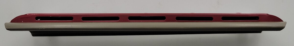 Ives 129-132 O Gauge Prewar Passenger Car Clerestory Red/Gray Roof #129-132