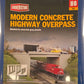 Walthers 933-4566 HO Modern Concrete Highway Overpass Kit