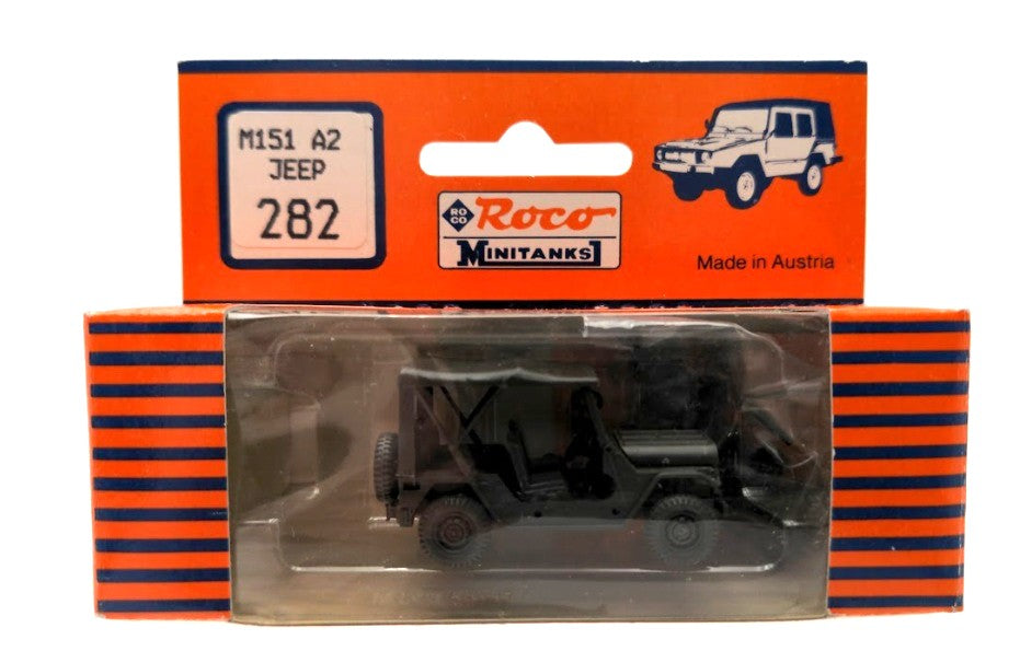 Roco 282 HO Scale Minitanks M151 A2 Military Jeep Plastic Kit