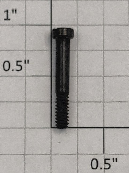 Lionel OM-21 #6-32 Black Brush Plate Mounting Screw