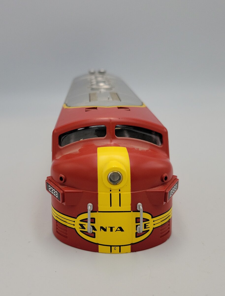 Lionel 2333P-1 Santa Fe F-3 Diesel Locomotive Shell w/ Windows /Headlights #2333