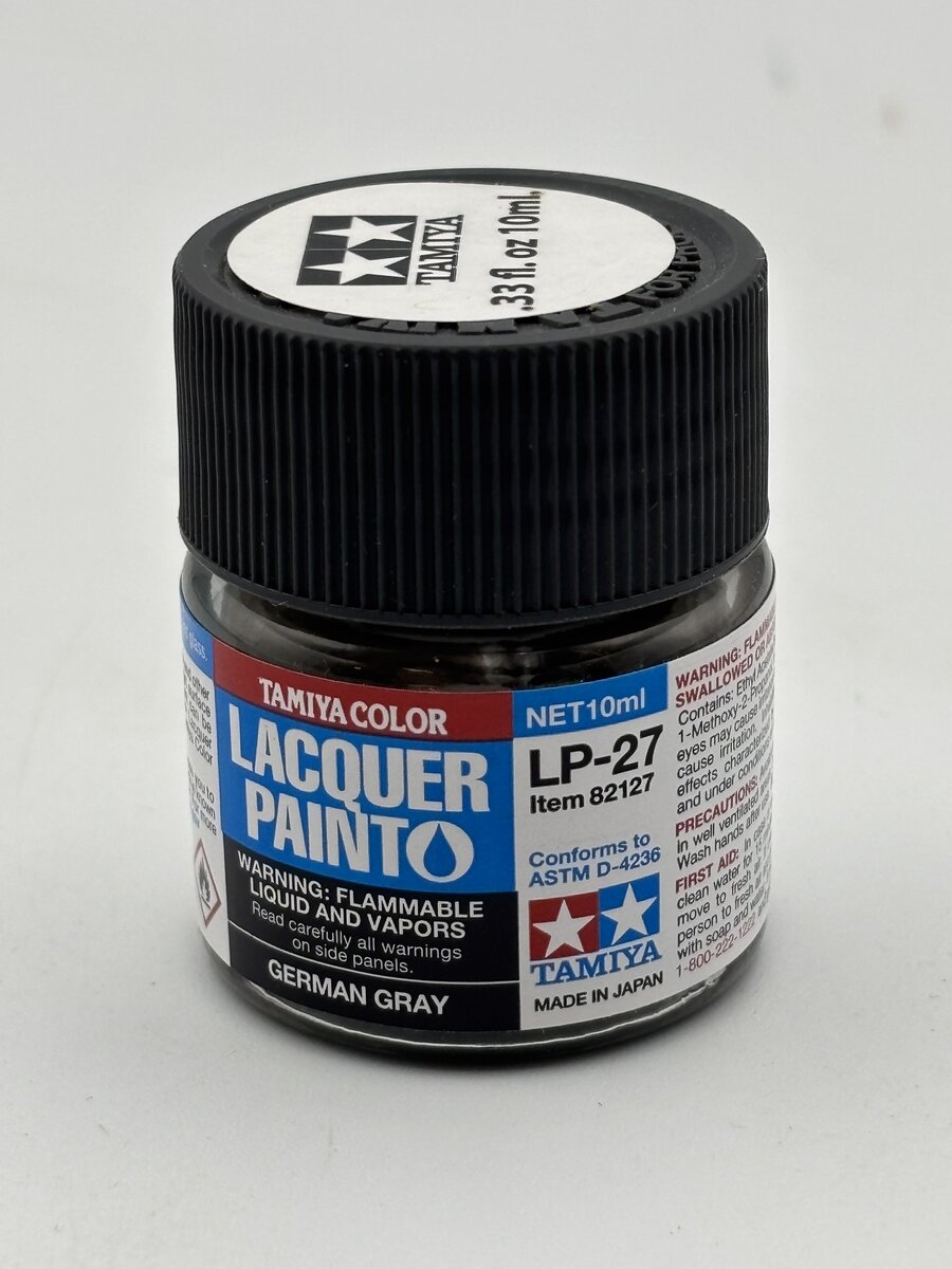 Tamiya 82127 Lacquer Lp-27 German Gray 10ml Paint Bottle