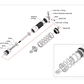 Hot Racing MXX156AX01 TRA 1/10 Maxx Shock Aluminum Bleeder Shock Caps