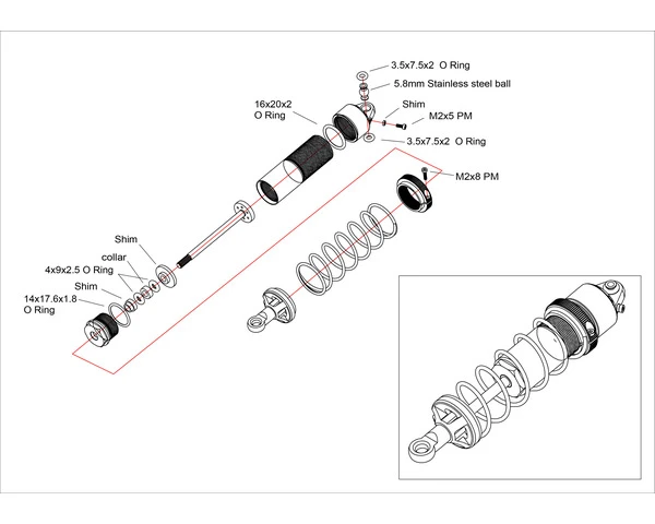 Hot Racing MXX156AX01 TRA 1/10 Maxx Shock Aluminum Bleeder Shock Caps