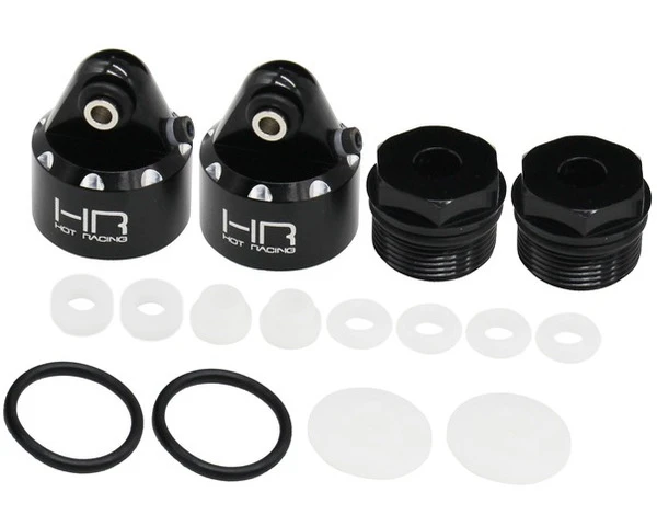 Hot Racing MXX156AX01 TRA 1/10 Maxx Shock Aluminum Bleeder Shock Caps
