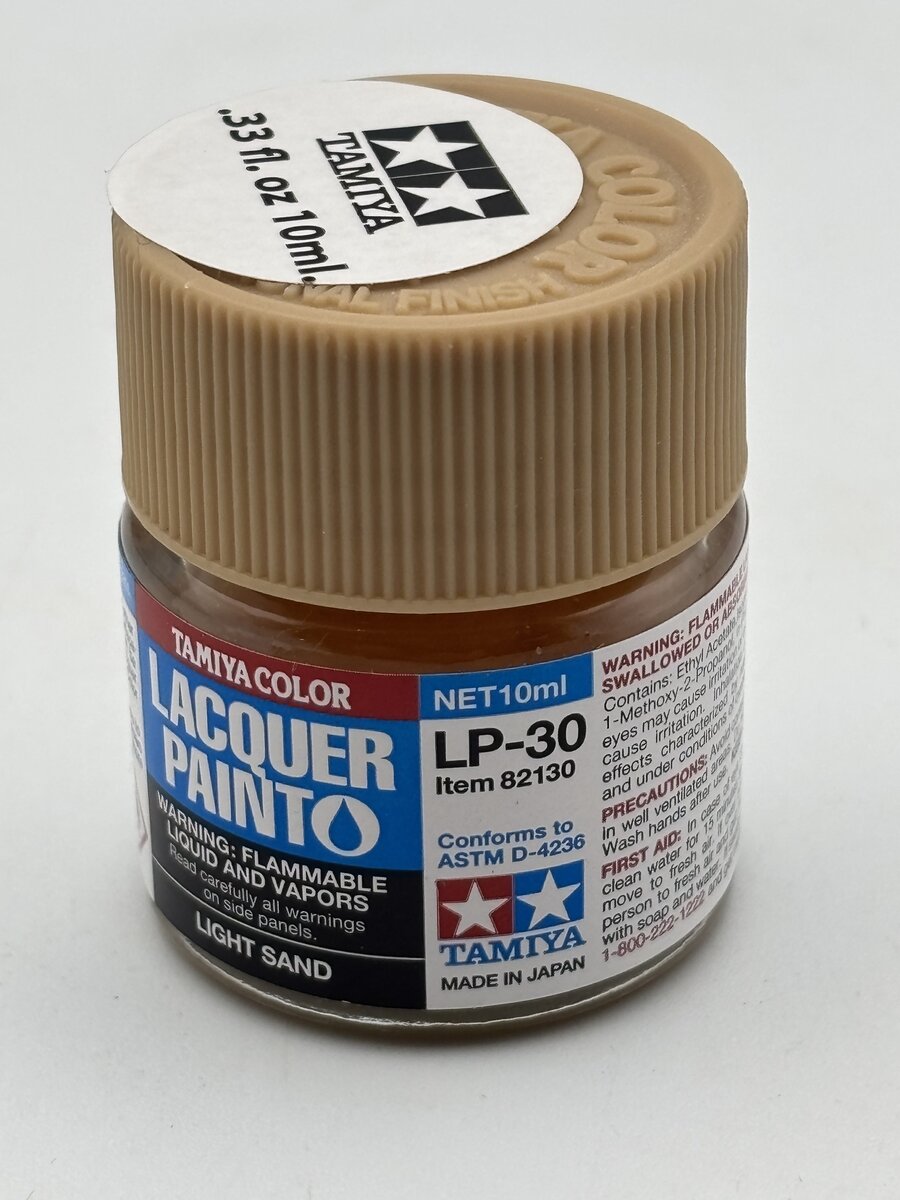 Tamiya 82130 Lacquer Lp-30 Light Sand 10ml Paint Bottle