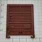 Lionel 17203-24 Red Oxide Cotton Belt Boxcar Door "B" with Guides