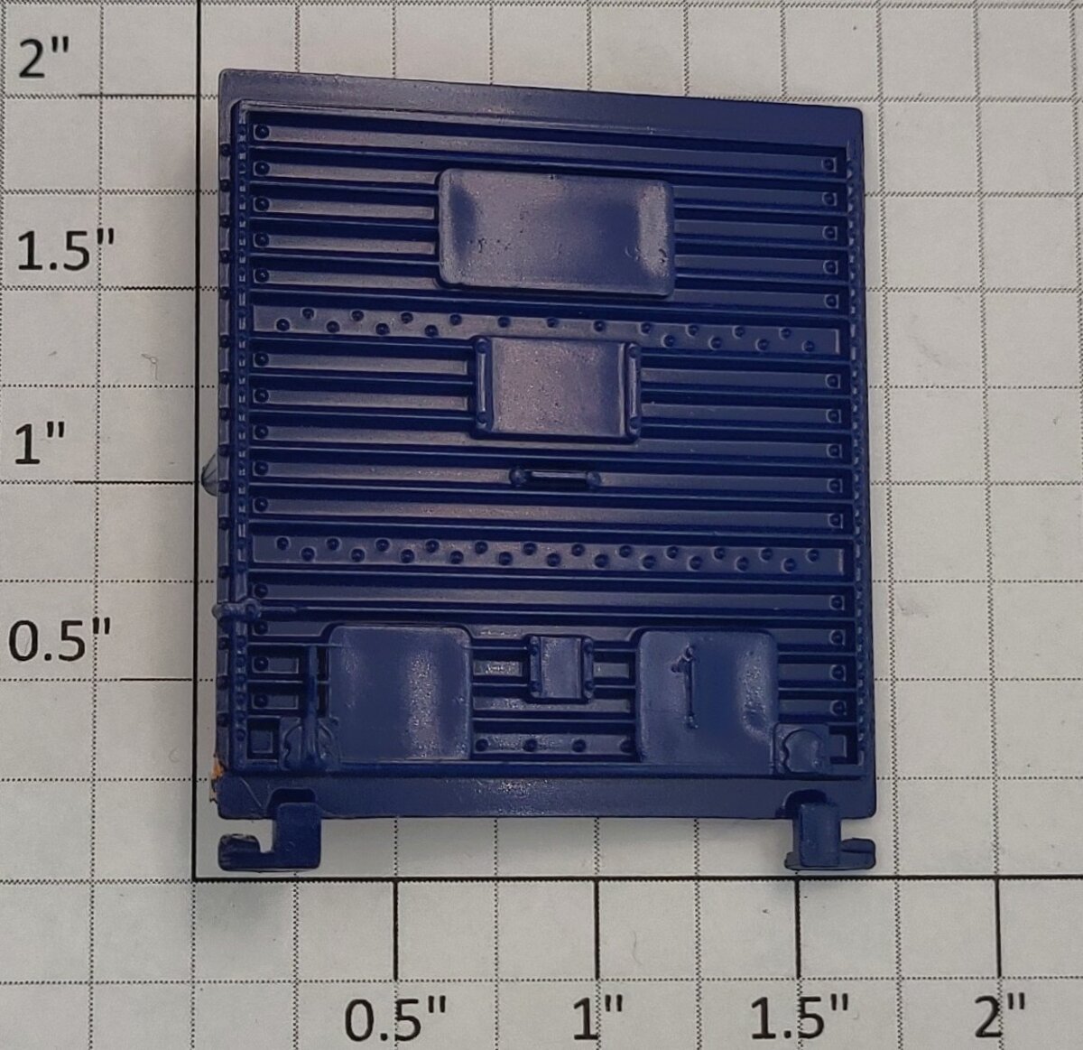 Lionel 9229-12 Dark Blue USPS Express Mail Multi-Panel Boxcar Door with Guides