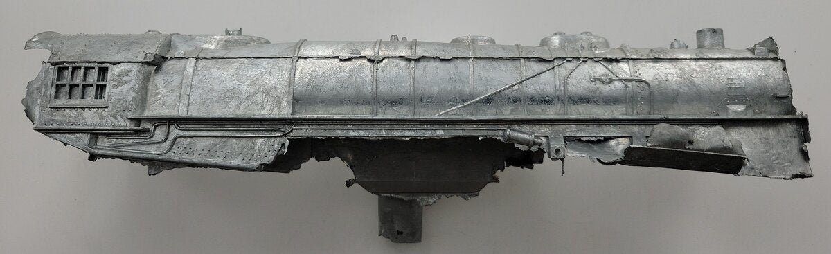 American Flyer XA8956L S Scale Unfinished Aluminum Diecast Boiler Shell #336