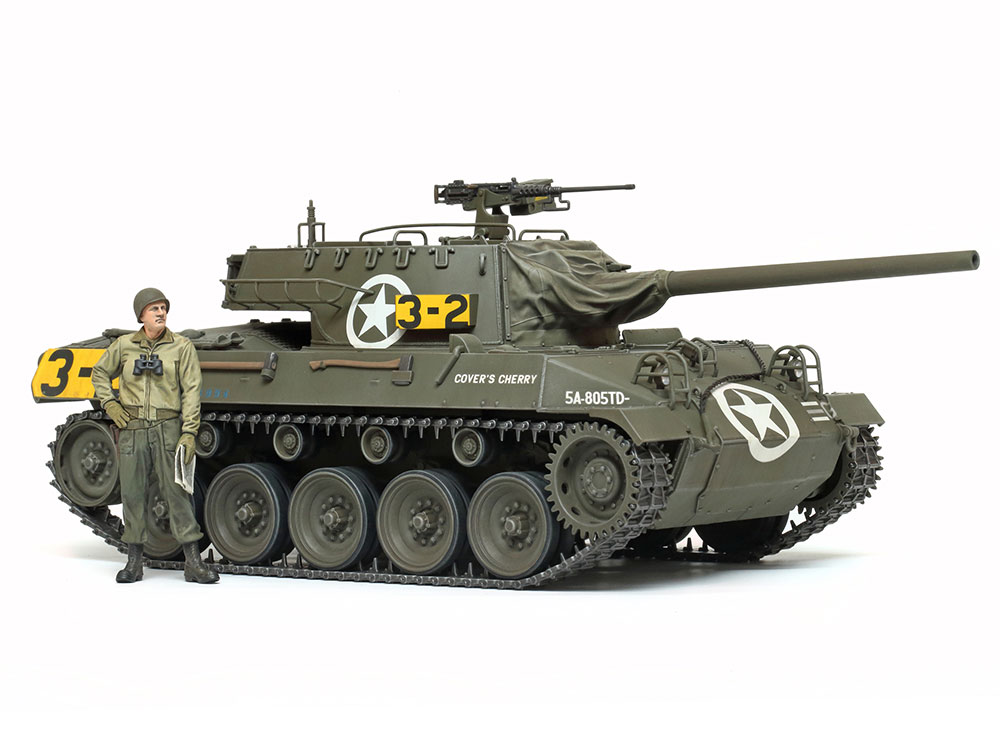 Tamiya 35376 1:35 M18 Hellcat U.S. Destroyer Military Tank Model Kit